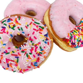 Strawberry Iced & Strawberry Iced w/ Sprinkles